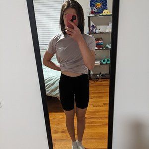 Nordstrom Black Bike Shorts